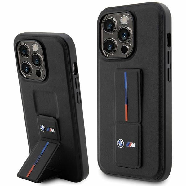 Funda BMW BMHCP14L22GSLK iPhone 14 Pro 6.1" negro/negro durocase Grip Hot Stamp