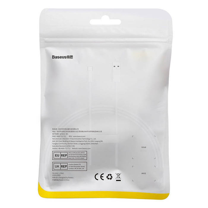 Cable USB-C to USB-C Baseus Cafule, 100W, 1m (black)