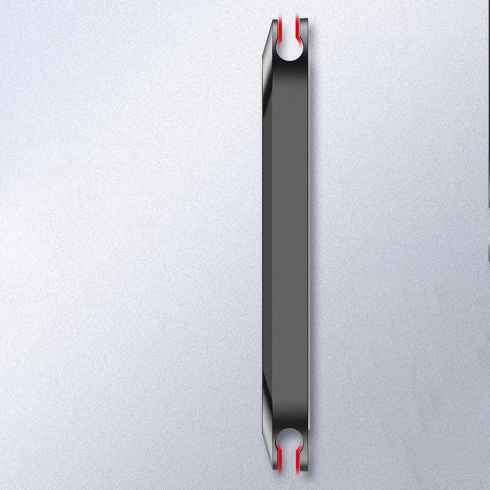 Selbstklebende Halterung , selbstklebender magnetischer Armaturenbretthalter, Kfz- Halterung schwarz