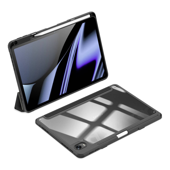 Dux Ducis Toby Armored Flip Smart Case per Oppo Pad con supporto per stilo nero