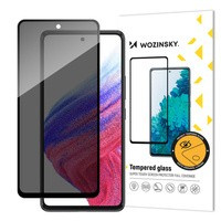 Wozinsky Privacy Glass Vidrio templado para Samsung Galaxy A53 5G con filtro de privacidad Anti Spy