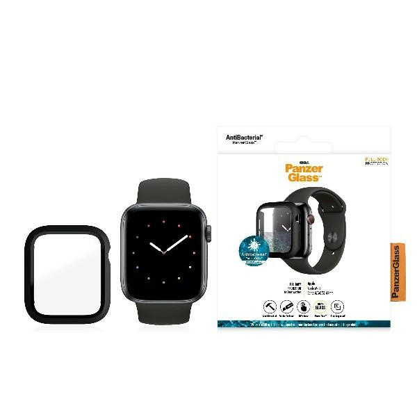 PanzerGlass Full Body Apple Watch 4/5/6 /SE 44mm schwarz/schwarz AB