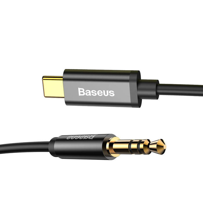 Baseus Yiven Type-C male To 3.5 male Audio Cable M01 Black