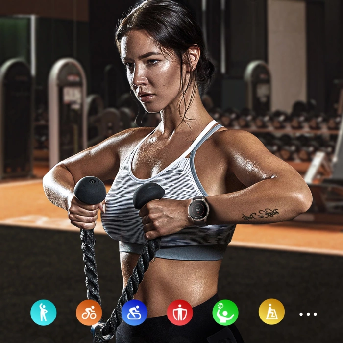 Joyroom Venture Series JR-FV1 Smartwatch mit Anrufannahmeoption – Grau