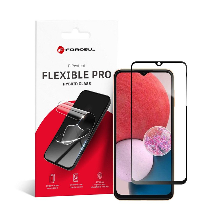 Forcell Flexible 5D - szkło hybrydowe do Samsung Galaxy A13 4G/5G /A04s czarny