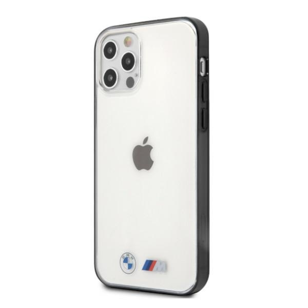 Cover BMW Apple iPhone 12 Pro Max Sandblast Clear Hardcase