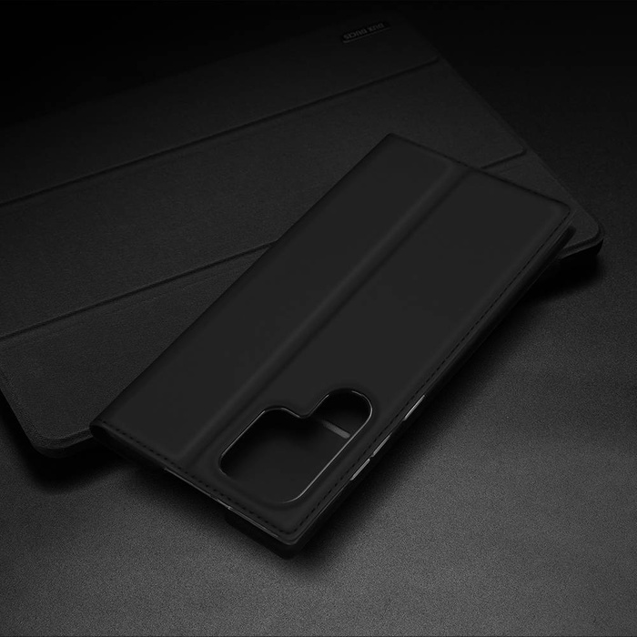 Dux Ducis Skin Pro kabura etui pokrowiec z klapką Samsung Galaxy S22 Ultra czarny