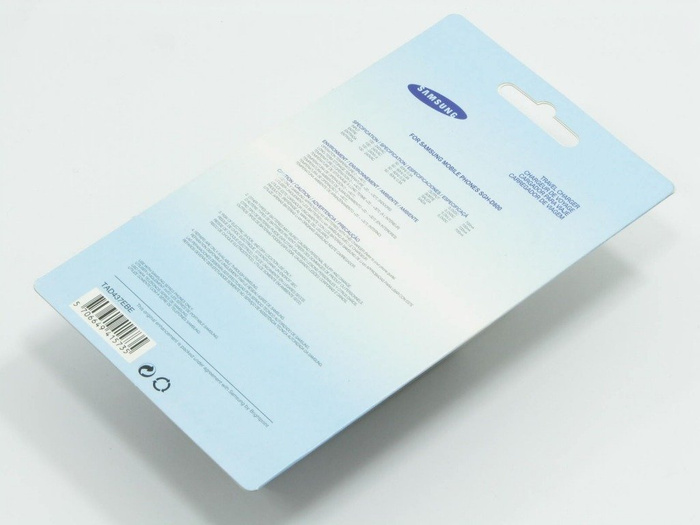 SAMSUNG D900 E250 E900 J600 U700 Cargador Original