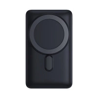 Baseus Magnetic Bracket 10000mAh 20W Powerbank mit MagSafe - dunkelblau + USB-C-Kabel 60W 0,5m