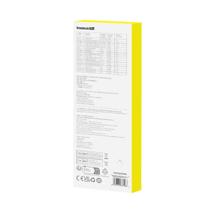 Active stylus Baseus Smooth Writing Series with wireless charging, lightning (White)