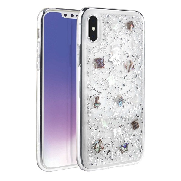 UNIQ Apple iPhone Case Xs Max Lumence Clear Silver Case