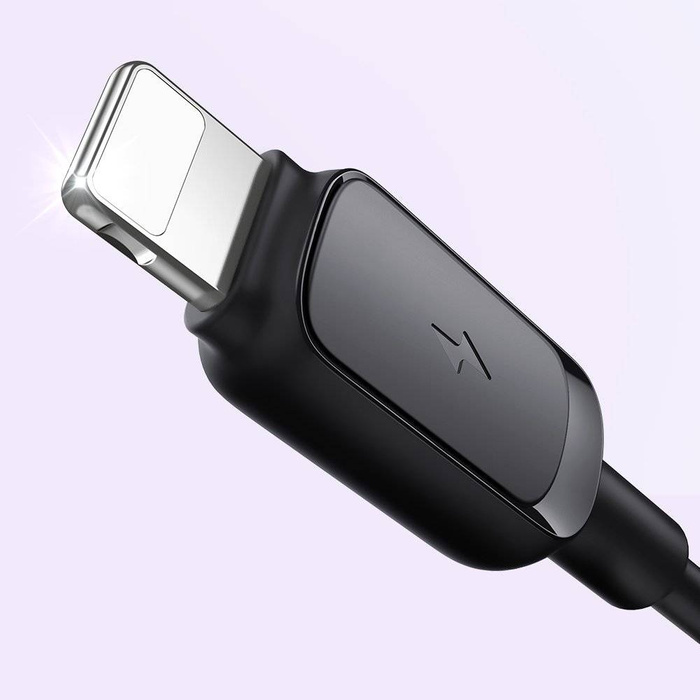 Lightning - Câble USB 2.4A 1.2m Joyroom S-AL012A14 - noir