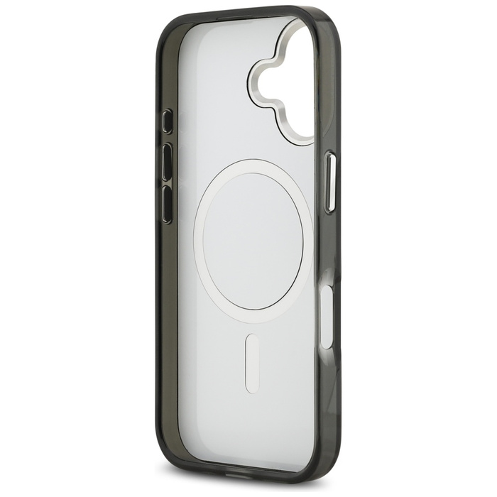 Etui Karl Lagerfeld IML Aquarelle Karl   & Logo MagSafe do iPhone 17 czarny