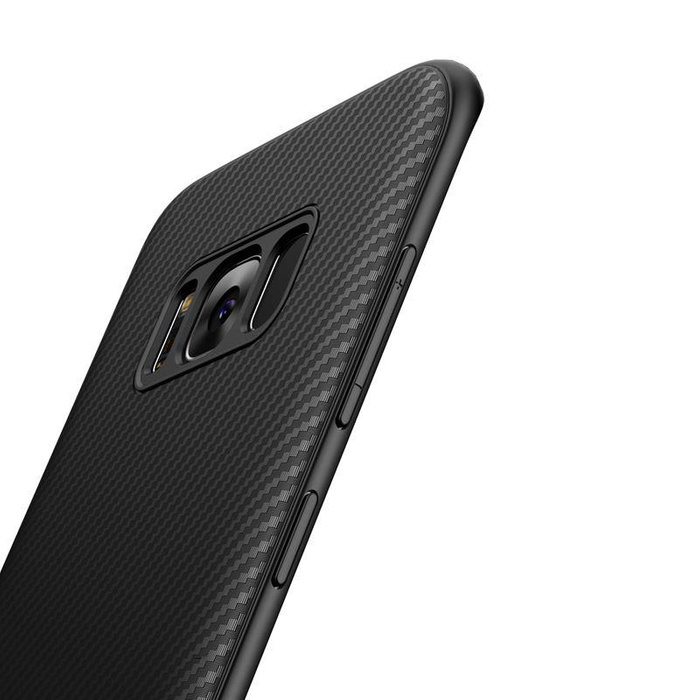 Cover Crong Prestige Carbon Cover Samsung Galaxy S8 nero