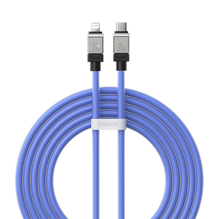 Kabel szybko ładujący Baseus USB-C do Lightning CoolPlay Series 20W 2m (fioletowy)