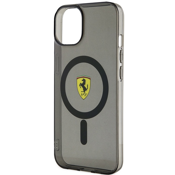 Coque Ferrari FEHMP14SURKK iPhone 14 6.1" noir/noircase Translucide MagSafe Case