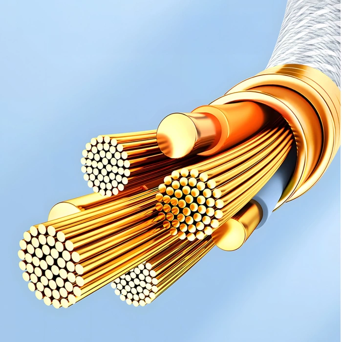 Joyroom S-A45 Ben Series 30W Cable (USB-C - Lightning) Braided 1m - White