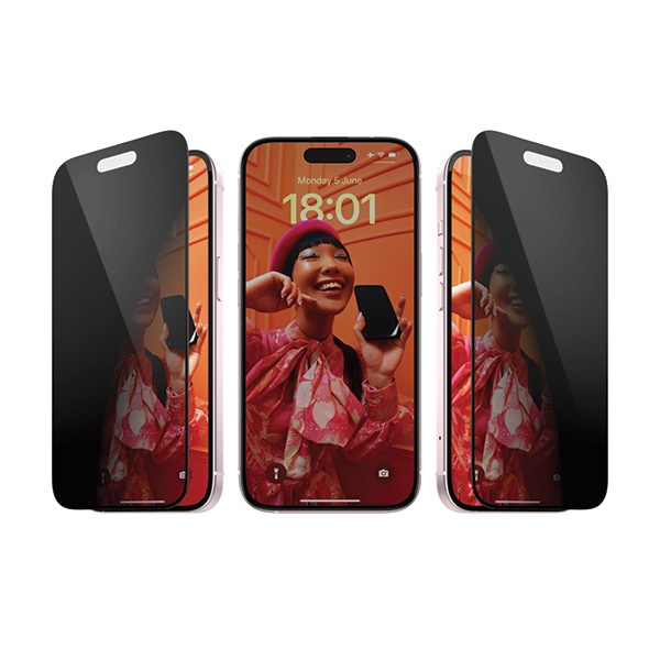 PanzerGlass Privacy Bundle 3in1 iPhone15 Pro 6.1" D3O Hardcase + Screen Protector UWF+ Lens 1137+1173+P2810