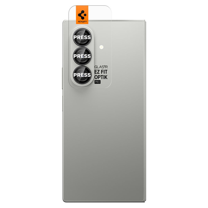 PROTEZIONE FOTOCAMERA SPIGEN OPTIK PRO HD GLAS.TR ”EZ FIT” 2 PEZZI GALAXY Z FOLD 7 NERO