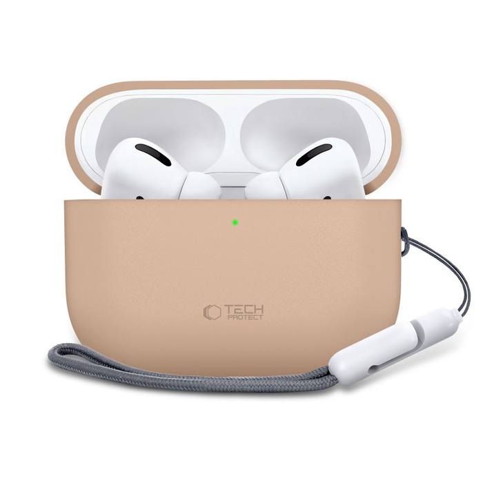TECH-PROTECT SILICONE APPLE AIRPODS PRO 3 CAFFE LATTE
