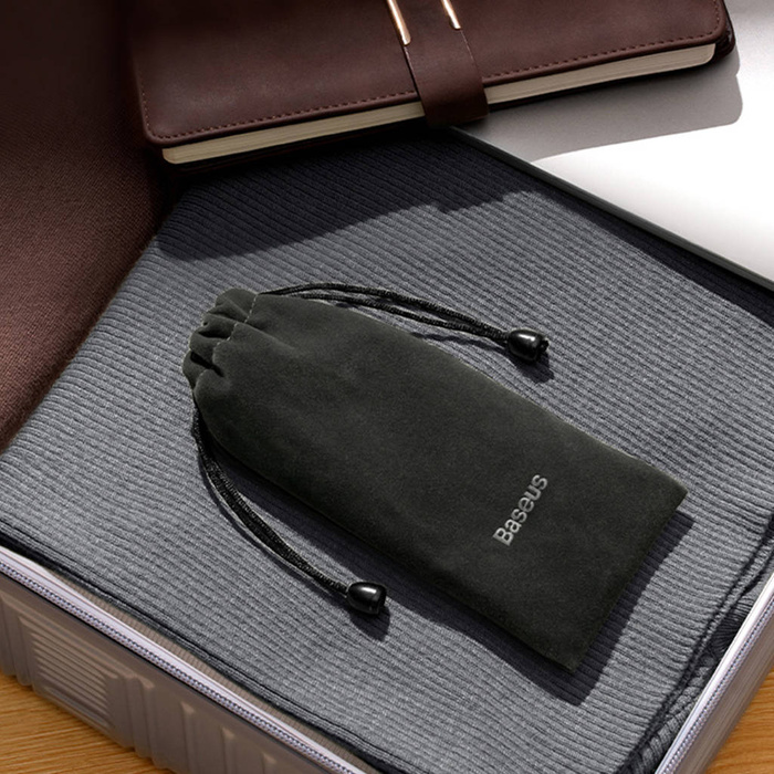 Baseus AcmeJoy HUB 4 porte da USB-C a 1xUSB-C / 4xUSB3.0 grigio scuro