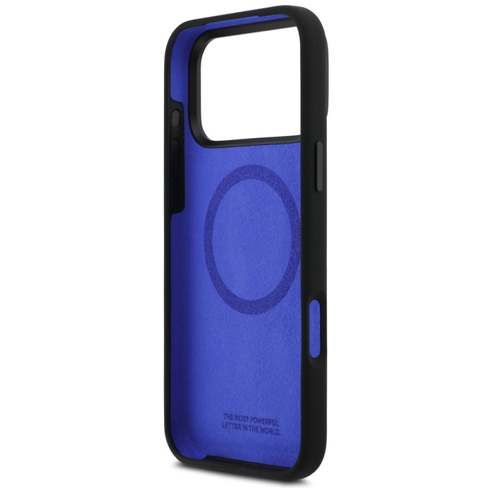Etui BMW M Silicon Logo MagSafe do       iPhone 17 Pro Max czarny