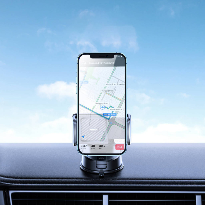 Joyroom mechanical Car Mount for Dashboard Black (JR-ZS284)