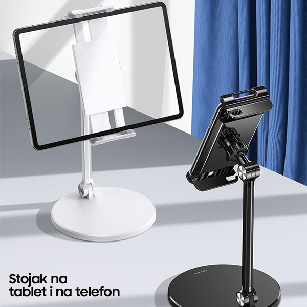 Tartó Desk USAMS A Telefon Tablet US-ZJ057 fehér színű asztalhoz