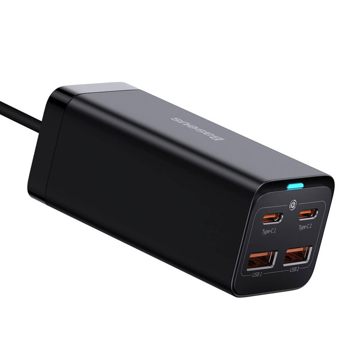 Baseus GaN3 Pro Desktop Fast Charger 2U + 2C 100W EU Black