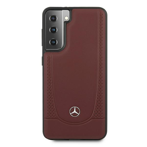 MERCEDES Samsung Galaxy S21 Plus G996 Urban Line MEHCS21MARMRE Rotes HardHülle