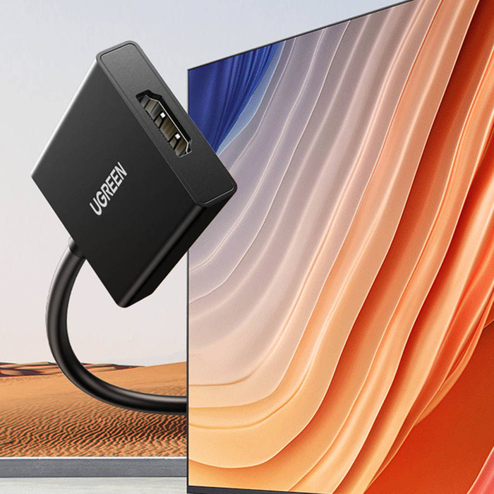 Ugreen kabel Adaptační kabel VGA (samec) - HDMI (samice) 0,15 m černý (CM513)