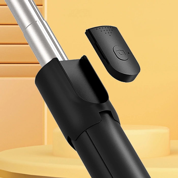 Selfie stick WRY1S telescopic tripod 0.7m for phone - black