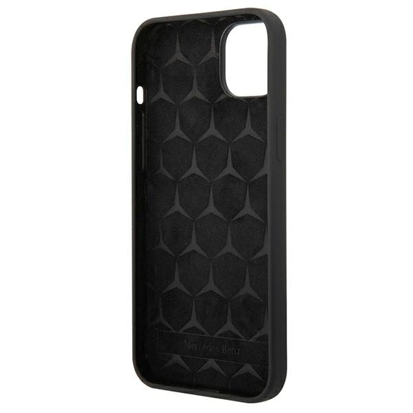 Case Mercedes MEHCP14MSILBK iPhone 14 Plus 6.7" black/black hardcase Silicone