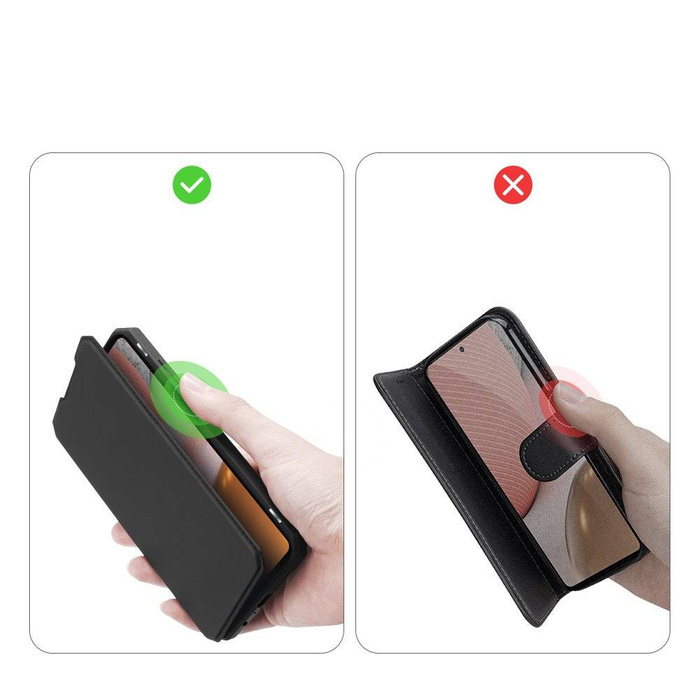 Kryt DUX DUCIS Skin X Holster pro Samsung Galaxy A72 4G černý