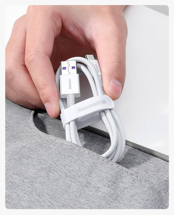 Baseus Superior cable USB - USB TypeC 66 W 6A 2 m White (CATYS-A02)