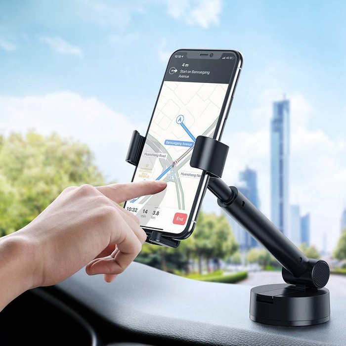 [RETURNED ITEM] Baseus Gravity Car Mount Dashboard Windshield Phone Bracket Holder black (SUYL-JY01)