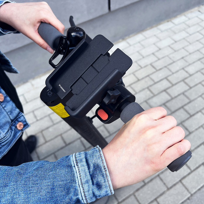 Wozinsky metall-Handyhalterung für Fahrrad, Roller Schwarz (WBHBK3)