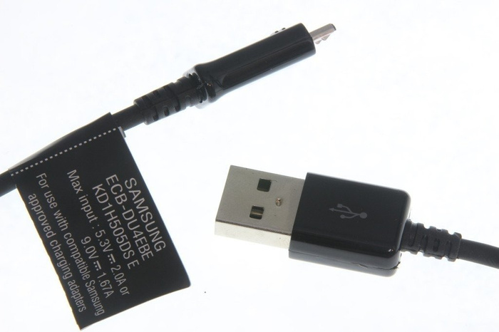 Original SAMSUNG EP-TA200 Chargement rapide + Câble Long Micro USB 1,5M