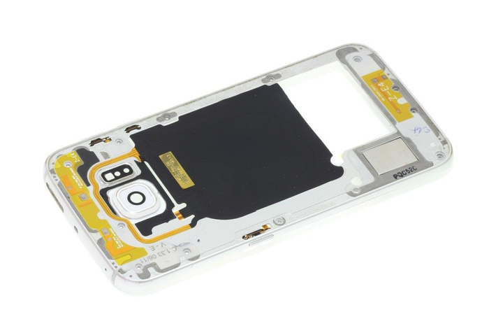 Rám puzdra SAMSUNG Galaxy S6 Edge White Pearl Grade B
