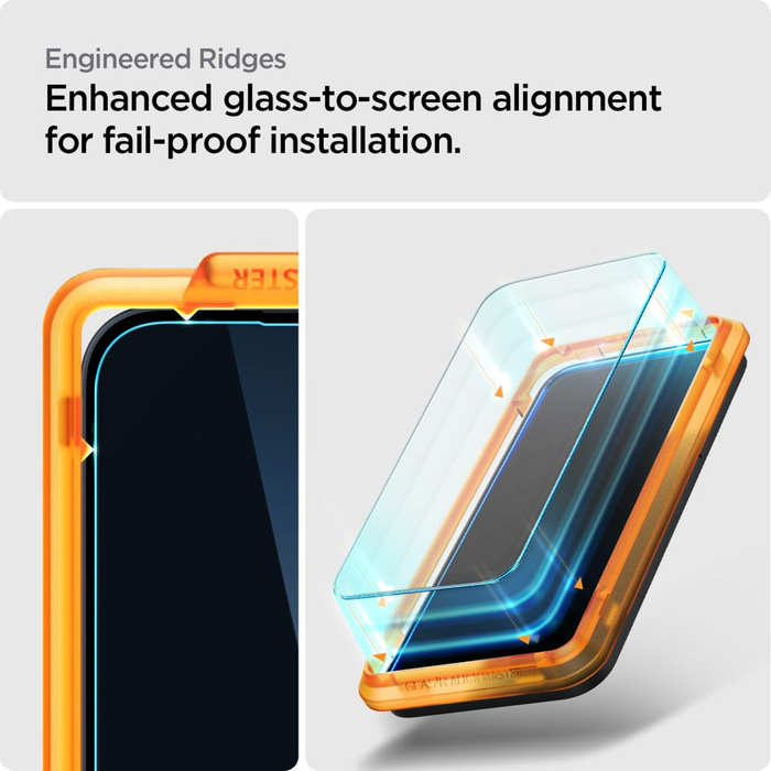 Tempered Glass Spigen ALM GLAS.TR 2ER-PACK NOTHING PHONE 2A KLAR
