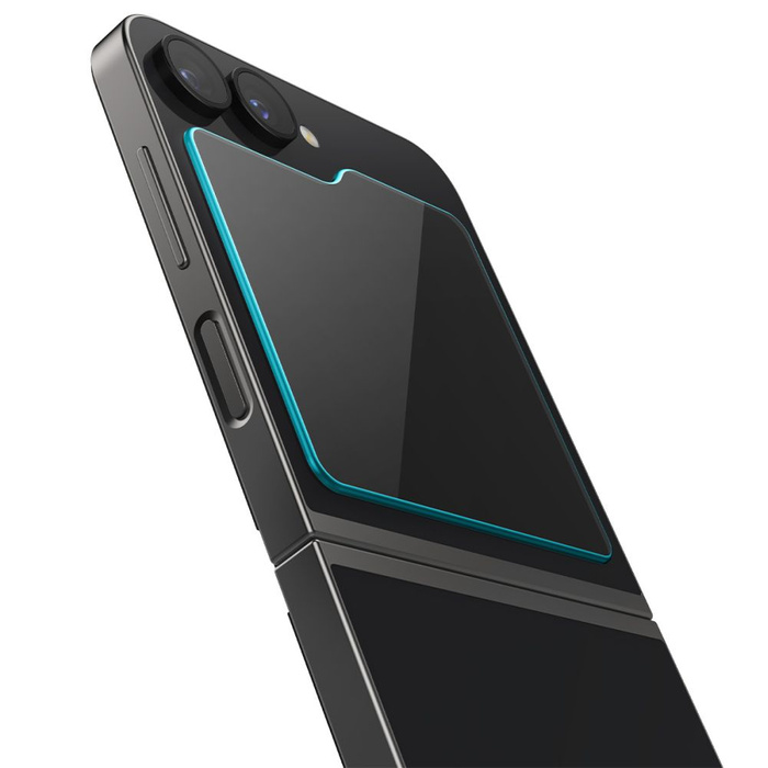 Vetro temperato Spigen GLAS.TR "EZ FIT" Z Flip cONFEZIONE DA 2 GALAXY 6 TRASPARENTE