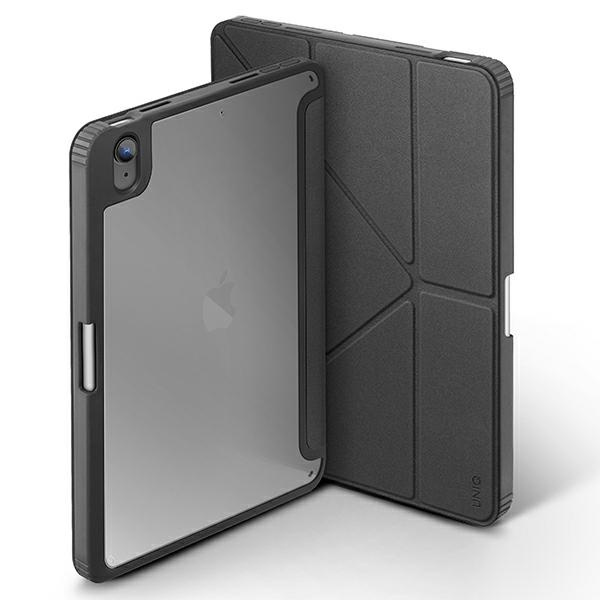 Uniq pouzdro pro Moven iPad Mini (2021) Antimikrobiální šedá / uhlově šedá