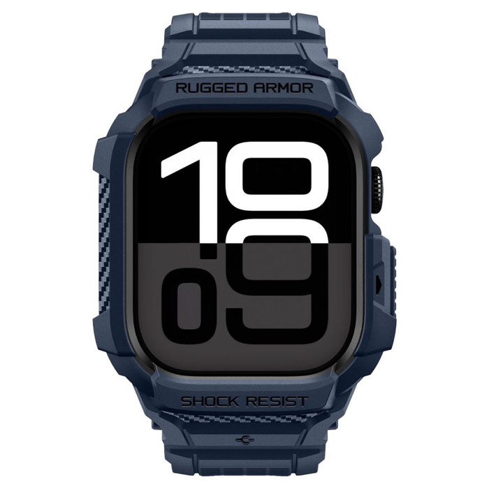 Spigen Rugged Armor "PRO" V2 Apple Watch 10 / 11 (42 MM) AZUL MARINO