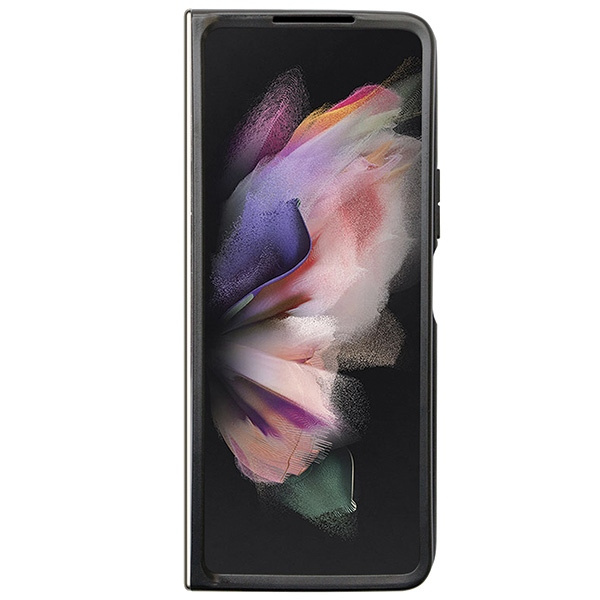 Hülle Guess GUHCZFD5P4TDPK F946 Galaxy Z Fold 5 schwarz/schwarz hartcase Leder 4G Diamond Triangle Case