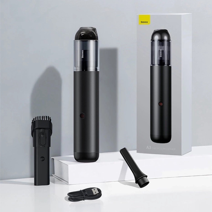 Baseus A3 wireless Vacuum Cleaner 135 W 15000 Pa black (CRXCQA3-0A)