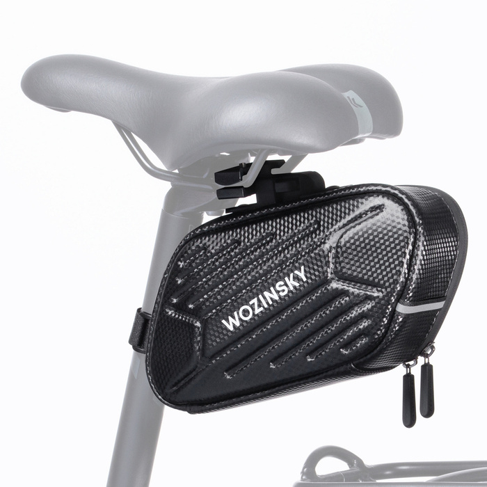 Wozinsky sacoche de selle de vélo étanche 1.5l noir (WBB27BK)