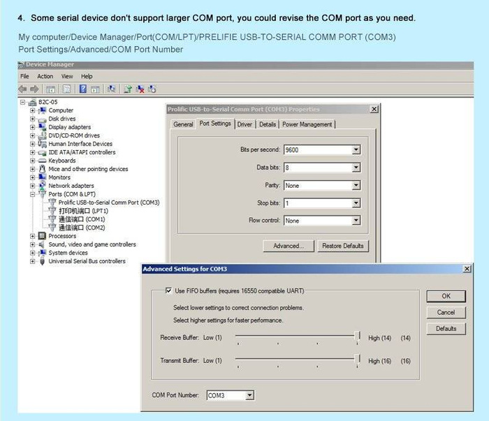 Ugreen adaptér kabelu USB - RS-232 (samec) 2 m černý (CR104 20222)