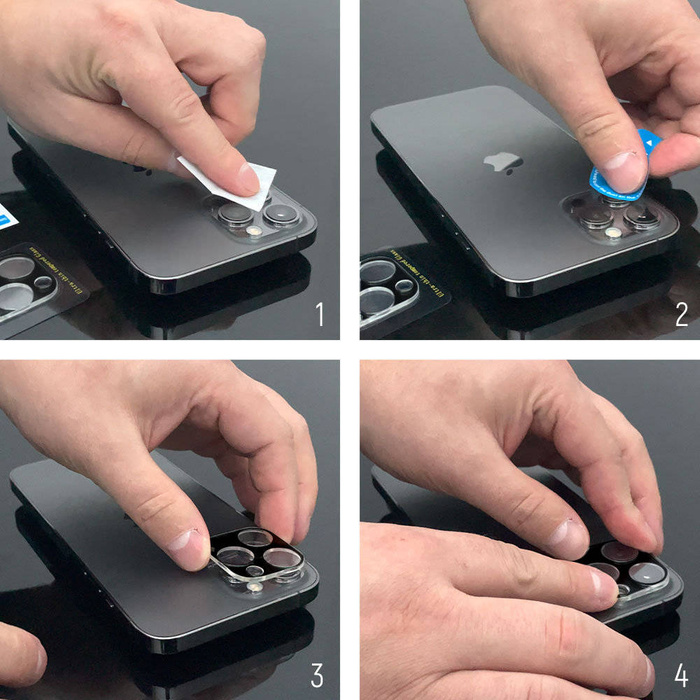 Wozinsky teljes kameraüveg 9H teljes kamera Edzett üveg Samsung Galaxy Z Fold 3 készülékhez