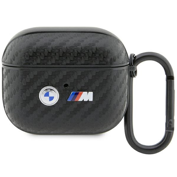 BMW BMA3WMPUCA2 AirPods 3ª generación cubierta negro/negro Carbono Doble Metal Logotipo