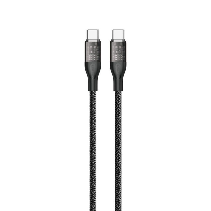Fast charging cable 120W 1m USB-C - USB-C Dudao L22C - gray